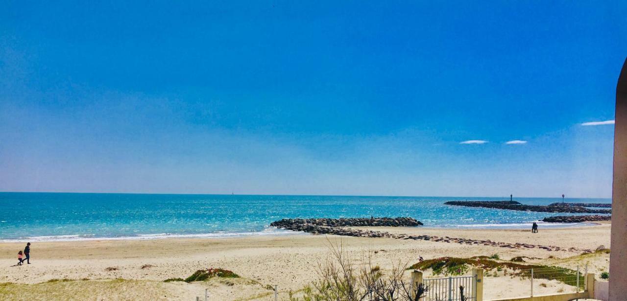 La Cabane Du Mas Andalou Plage Premiere Ligne De Mer Frontignan Eksteriør bilde